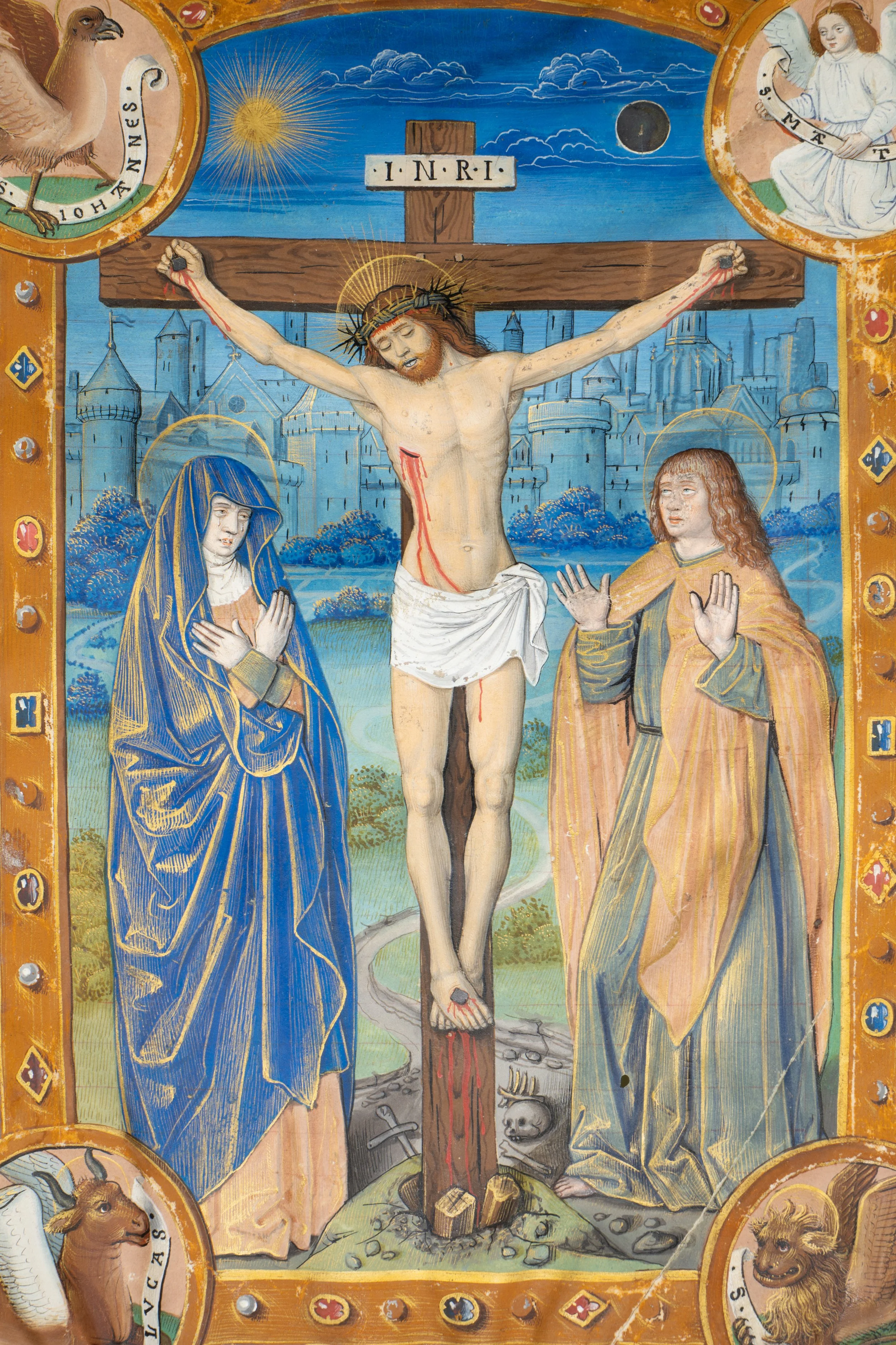 Master of the Beaussant Altarpiece Crucifixion Leaf from an Oath